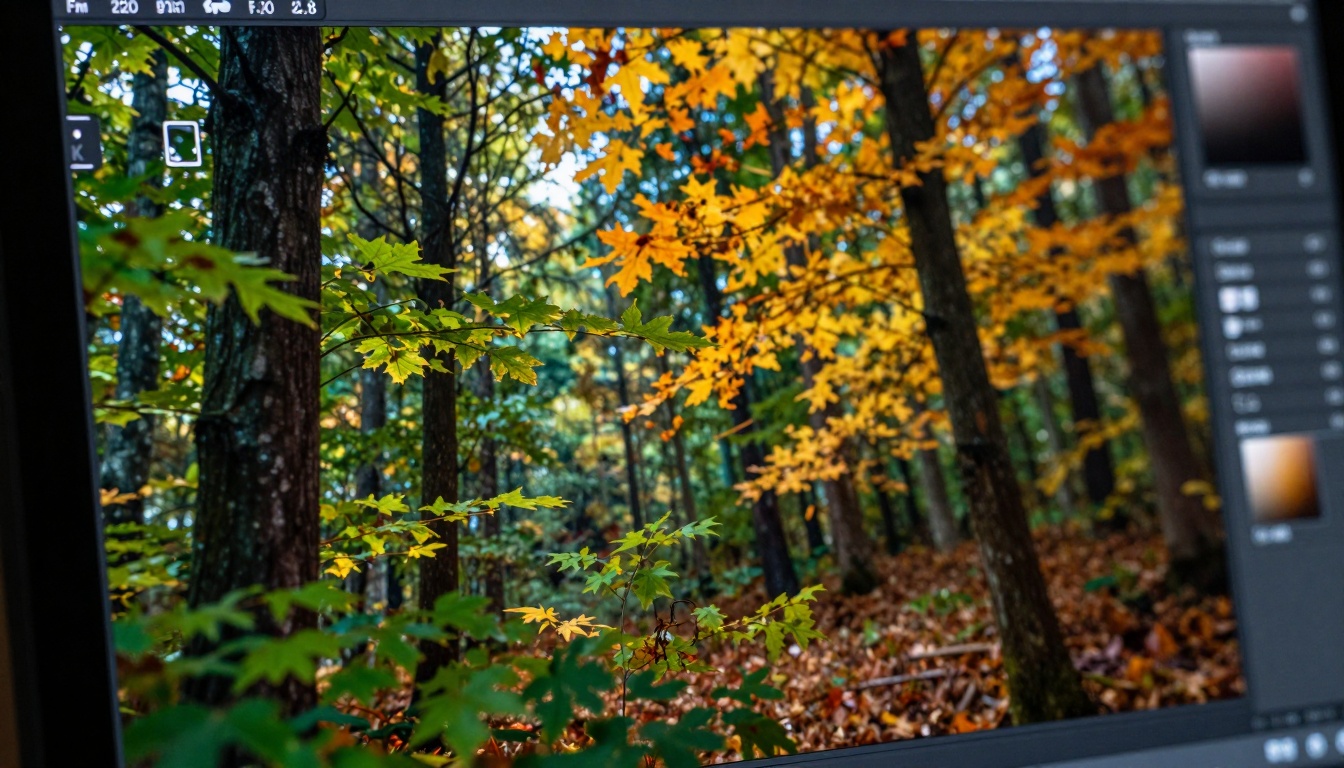Detailed view of AI video generation interface