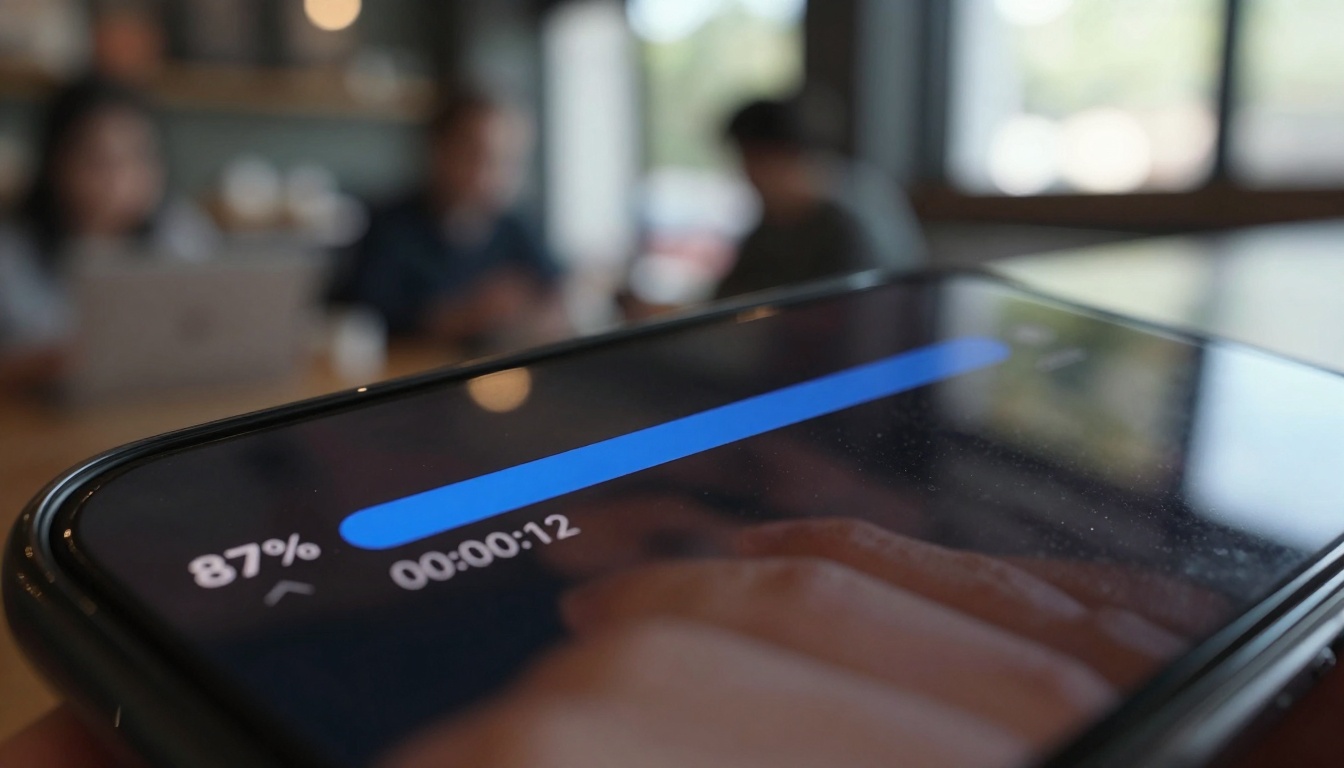 Progress Bar Close-up