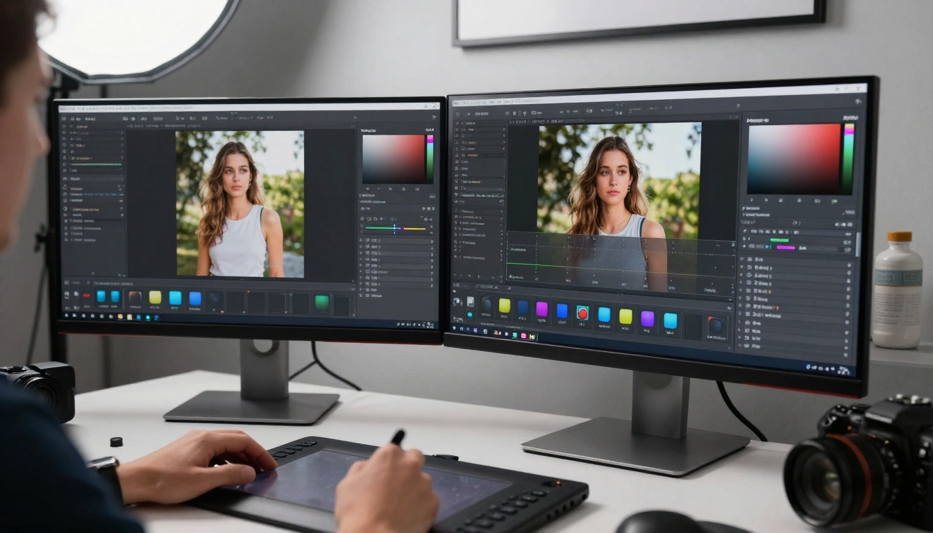 AI Image Enhancement Workflow