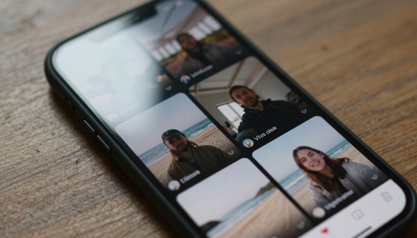 Social Media Video Grid