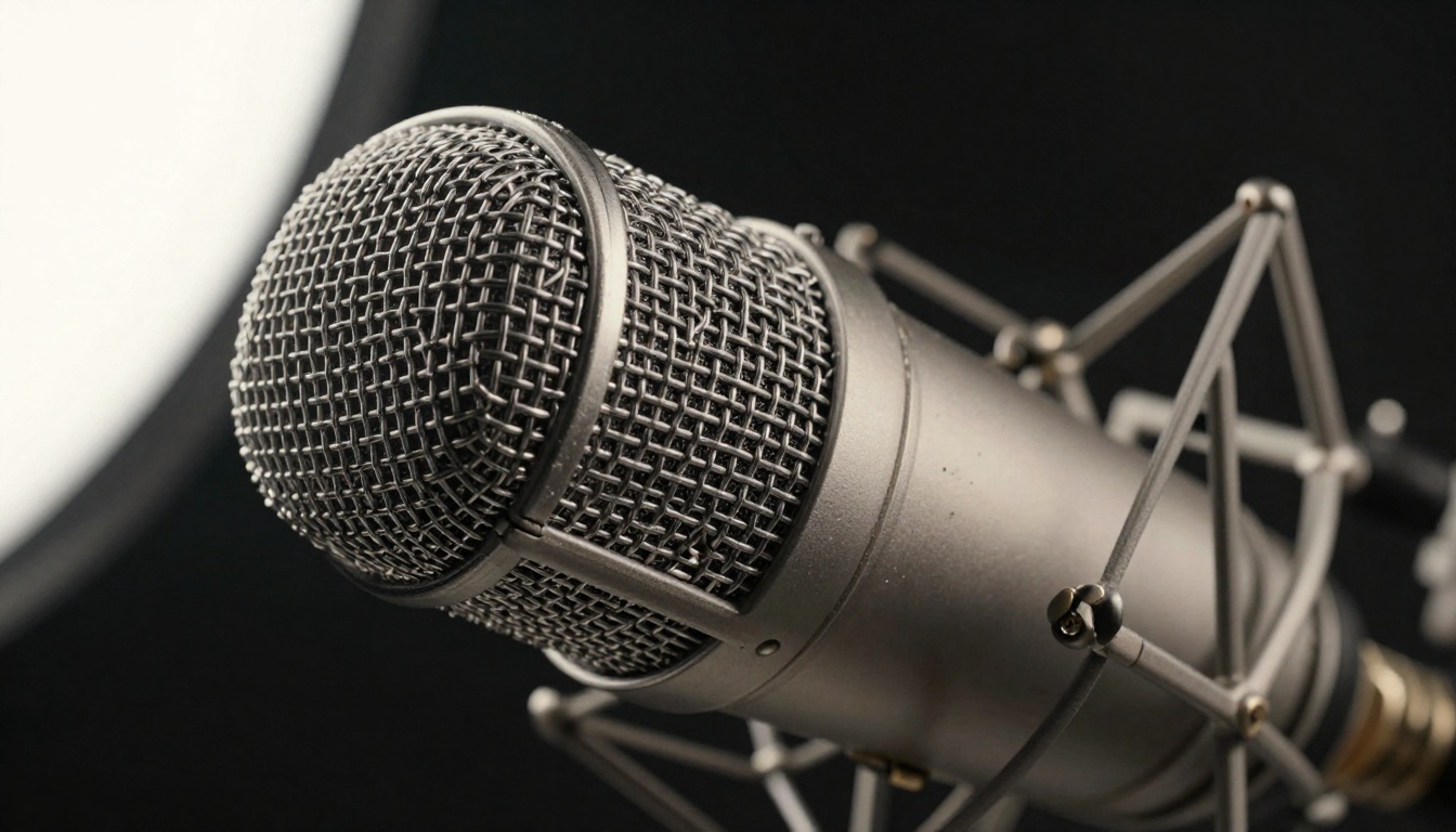 Professional Microphone Detail