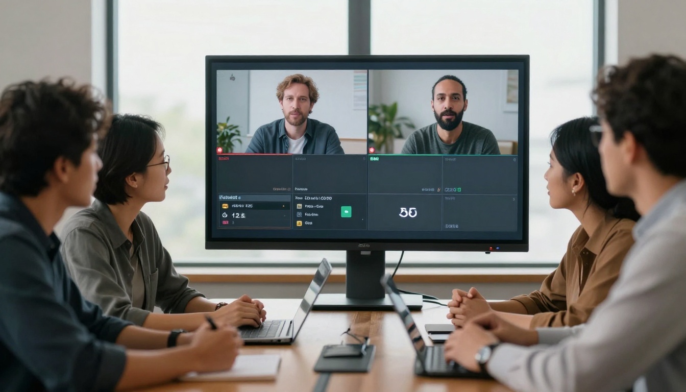 Team Collaboration with Live Transcription