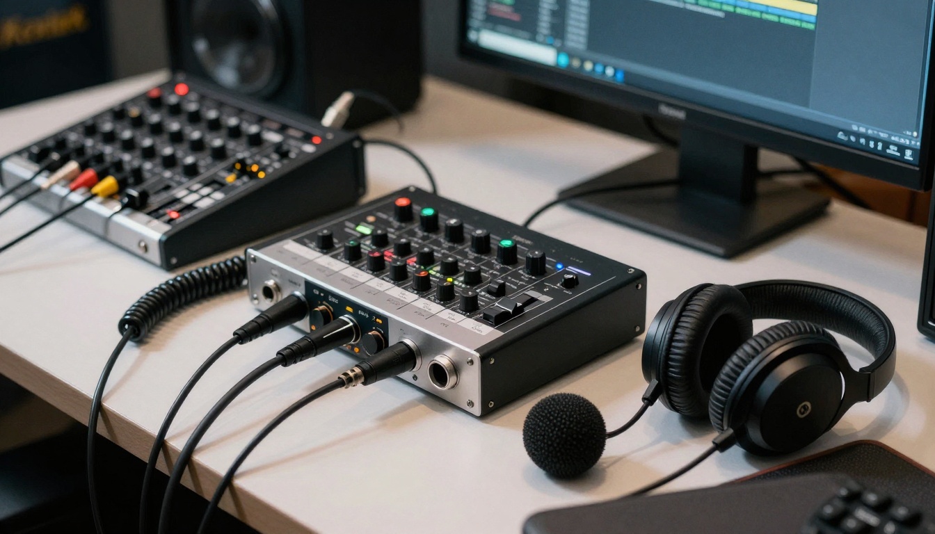 Professional Audio Recording Setup