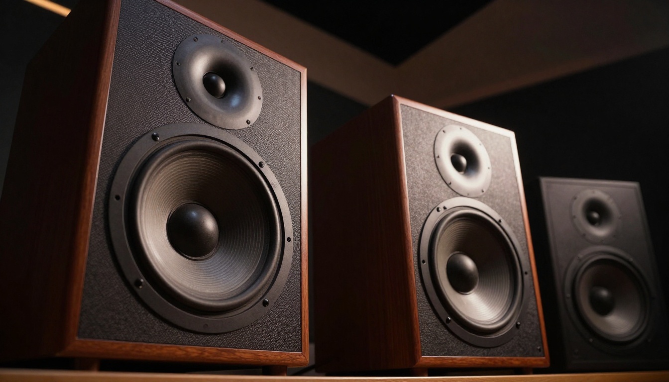 Studio monitor speakers