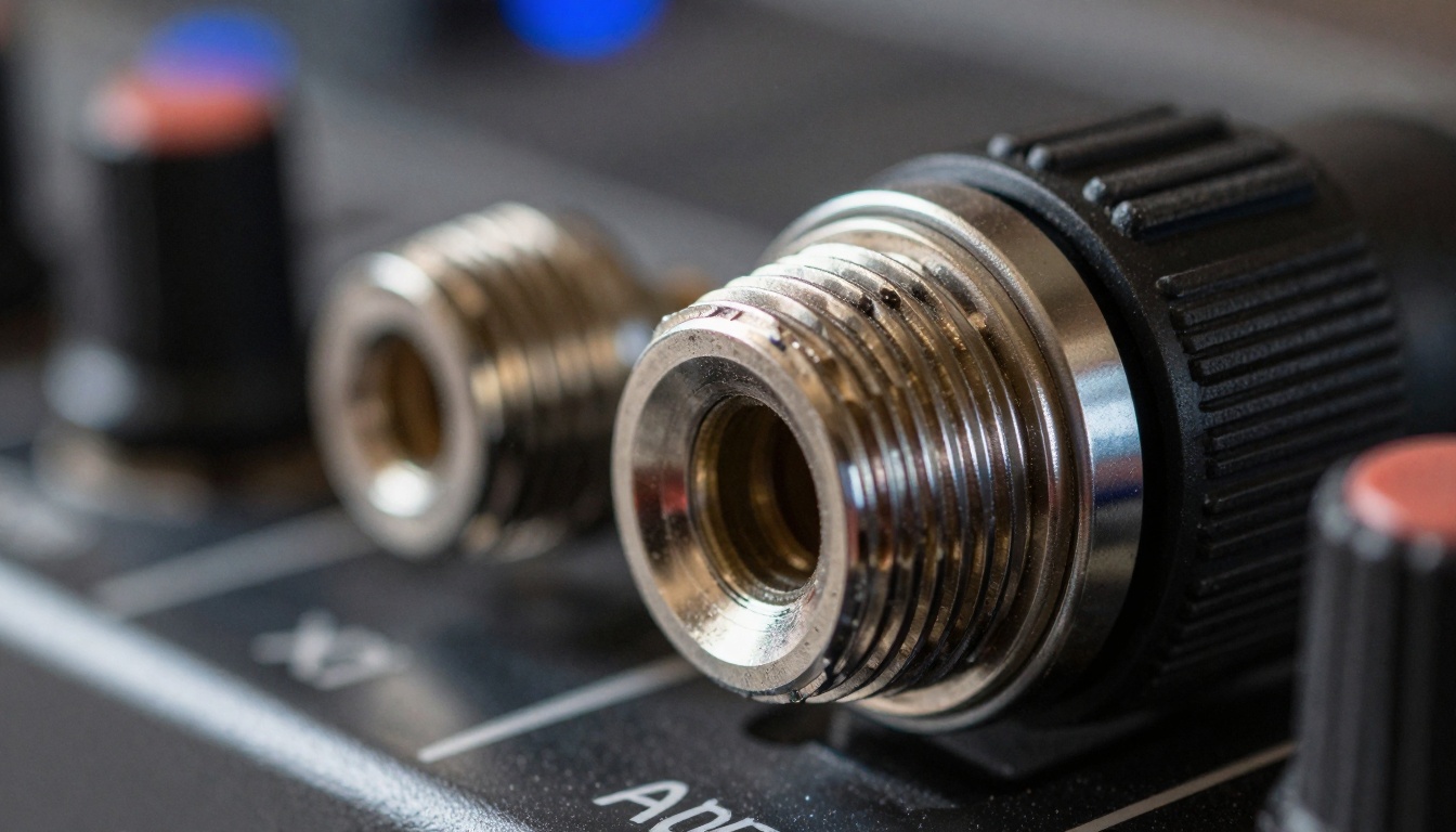 Audio Interface Close-up Audio Interface Close-up