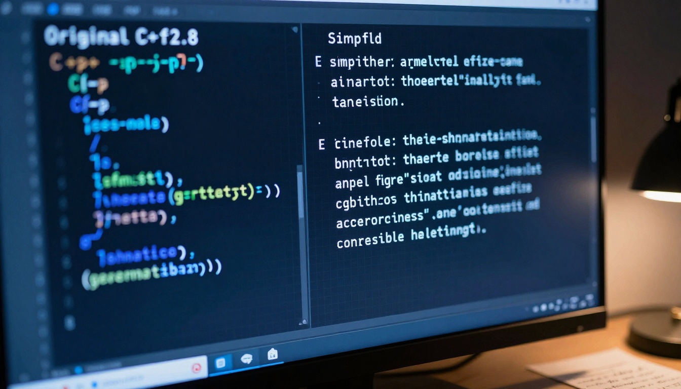 Code vs Explanation Comparison