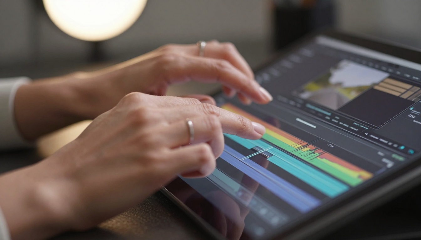Video Editing Interface Detail