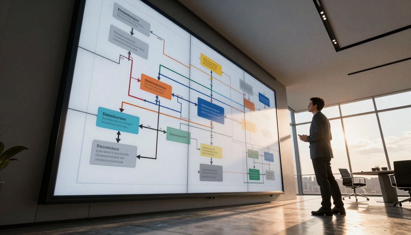 Business Process Flow Visualization