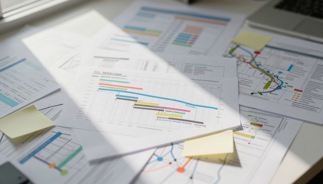 Project Timeline Diagram Planning