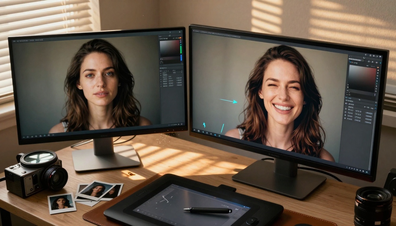 Before/After Image Animation Comparison