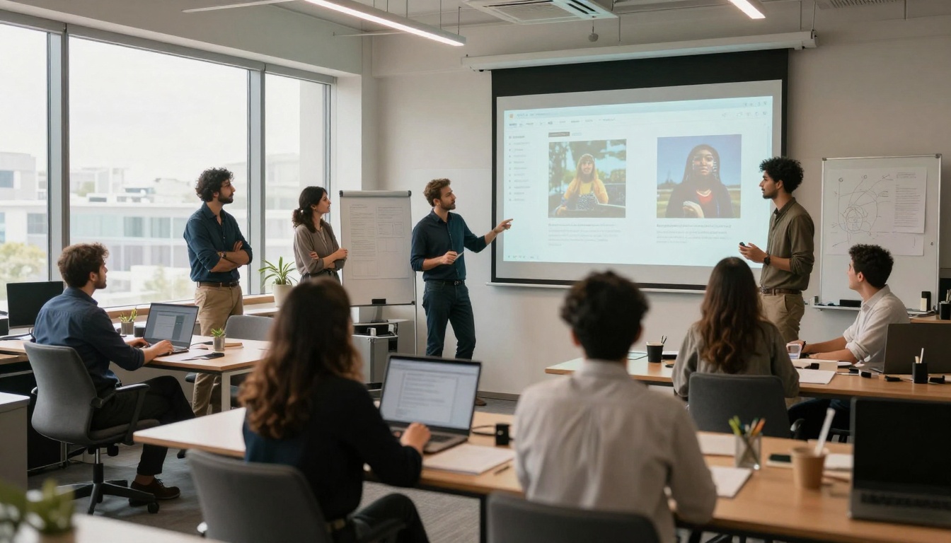 Team Collaboration Scene