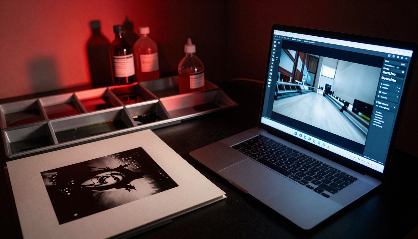 Darkroom to digital transition