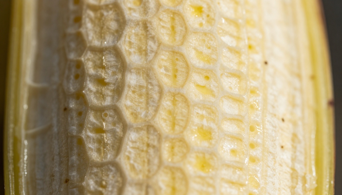 Banana Peel Hexagonal Cells