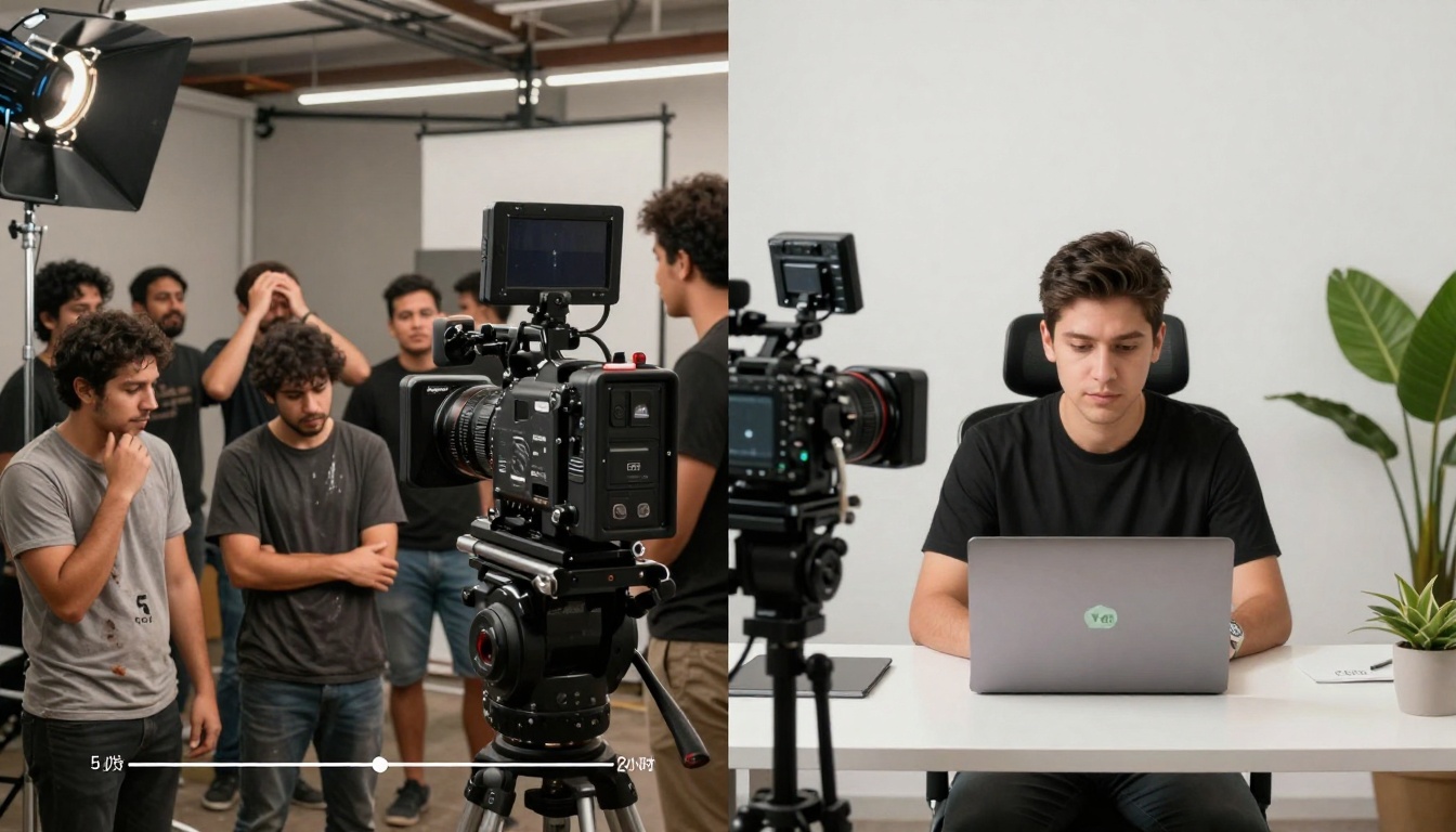 Before/After Comparison: Traditional vs AI Video Production