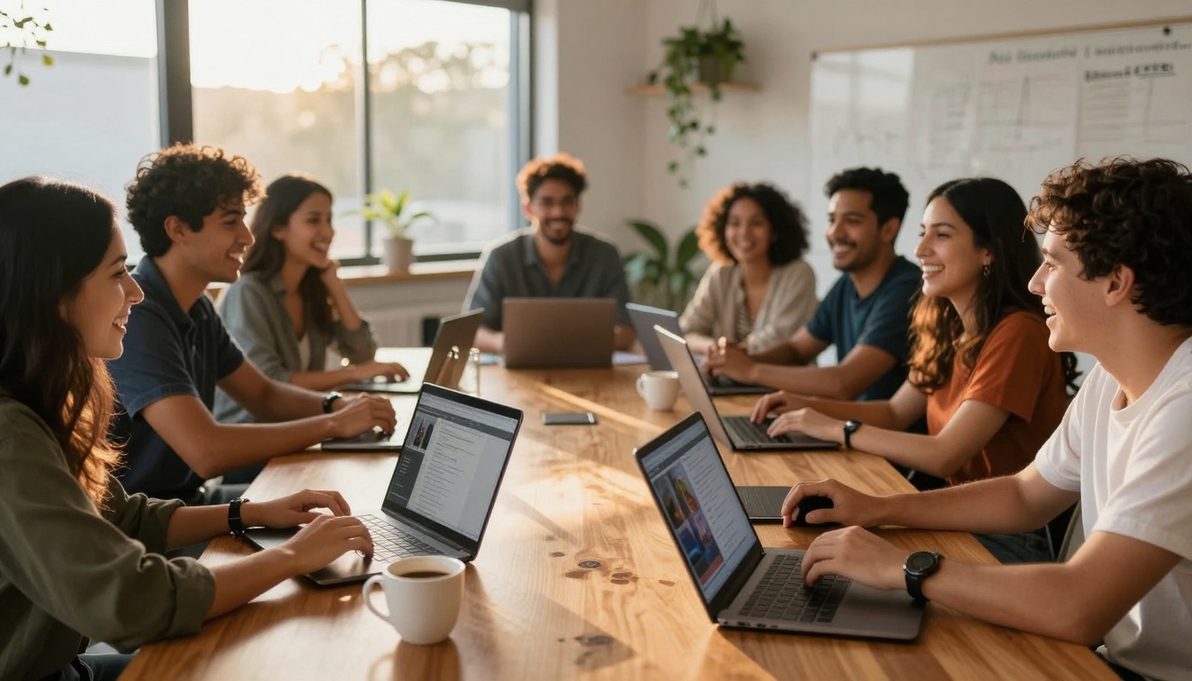 Group Collaboration on AI Images