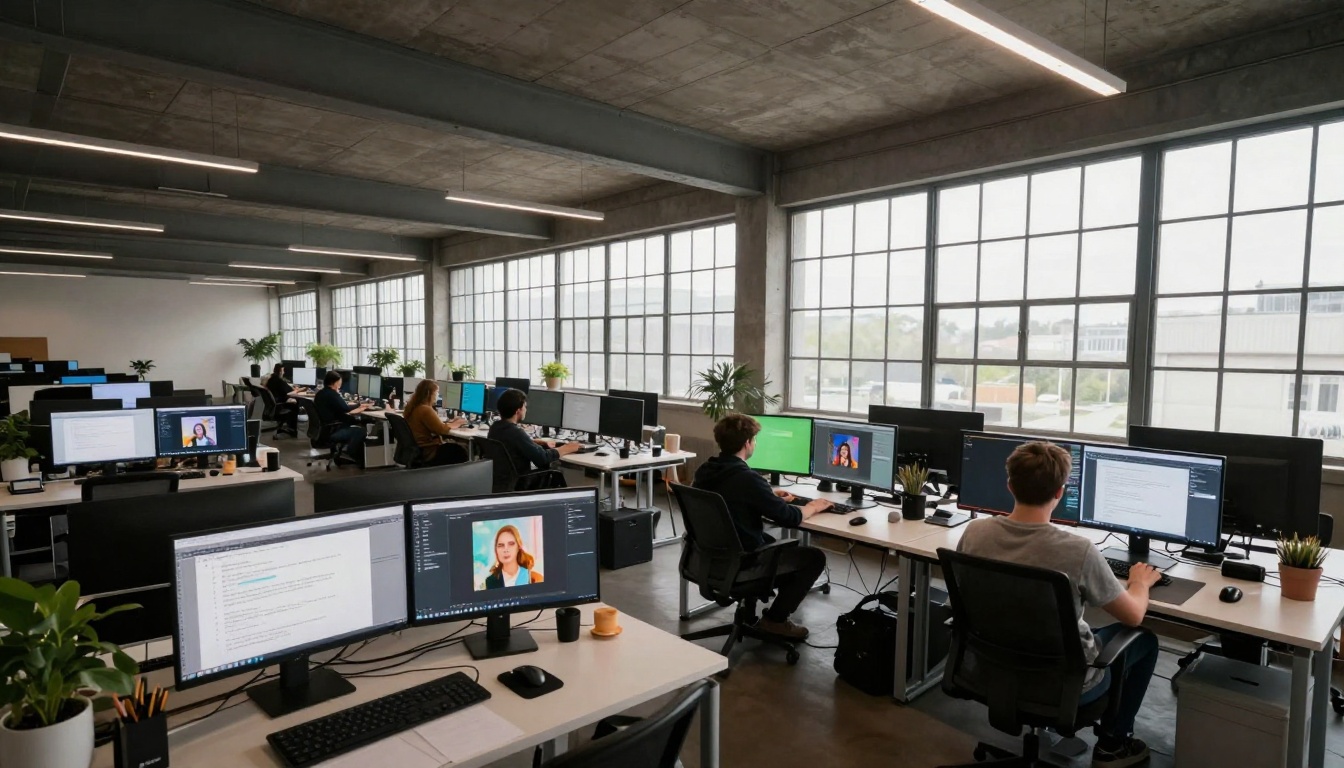Creative AI Workspace Environment