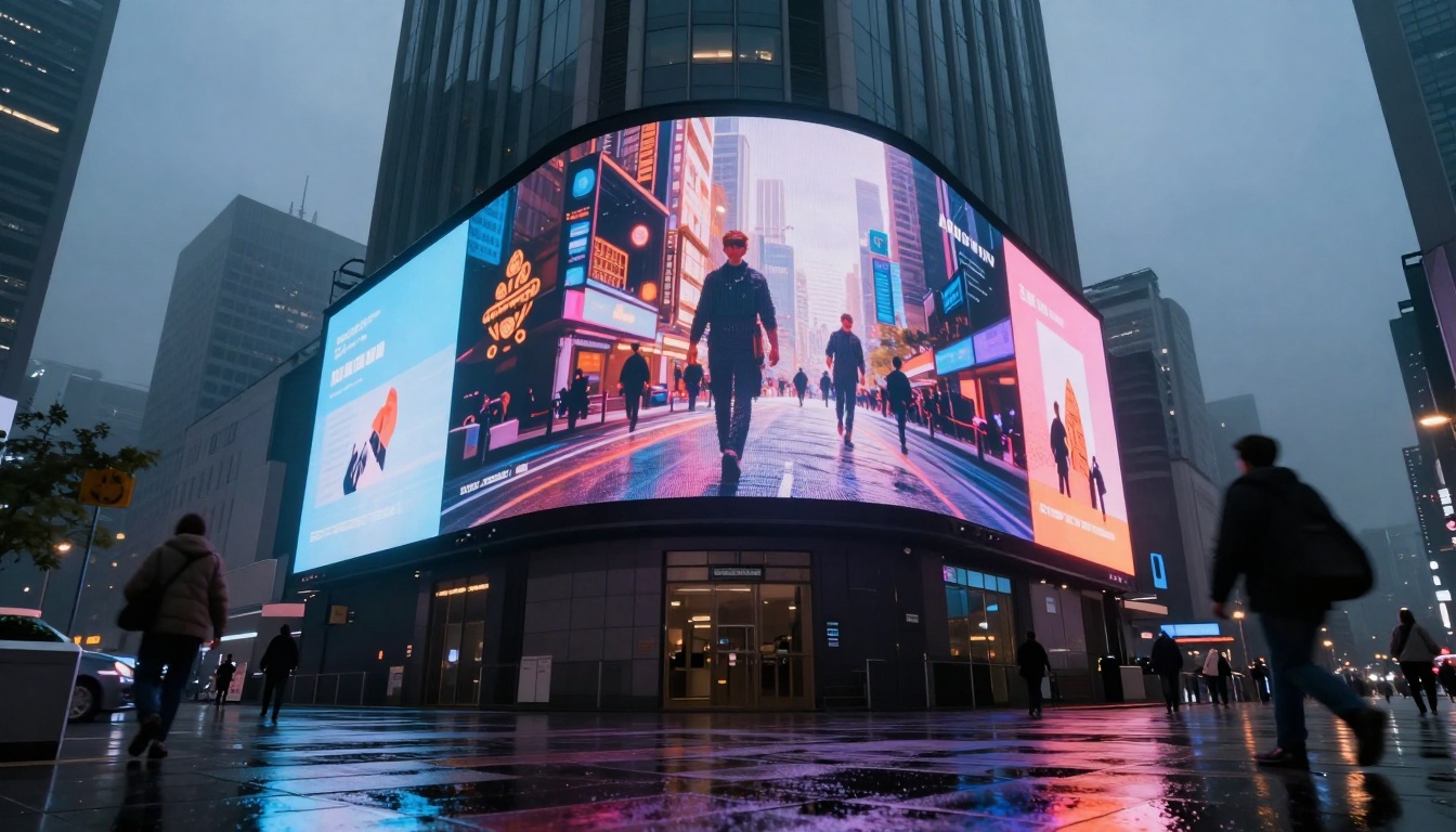 Urban digital billboard