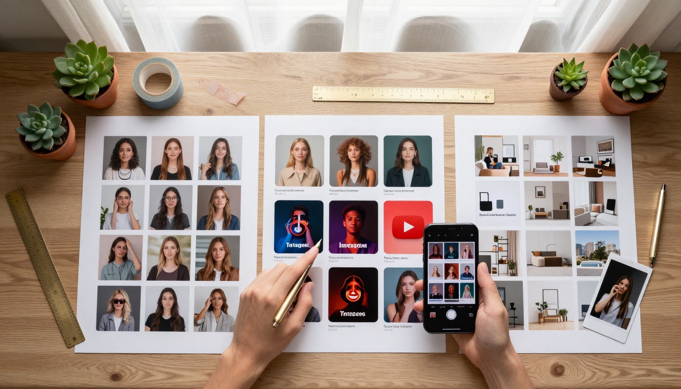Social media workspace