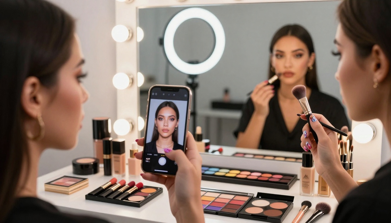 Beauty creator workspace