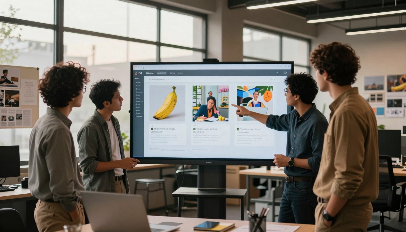 Team Collaboration with AI-Generated Content