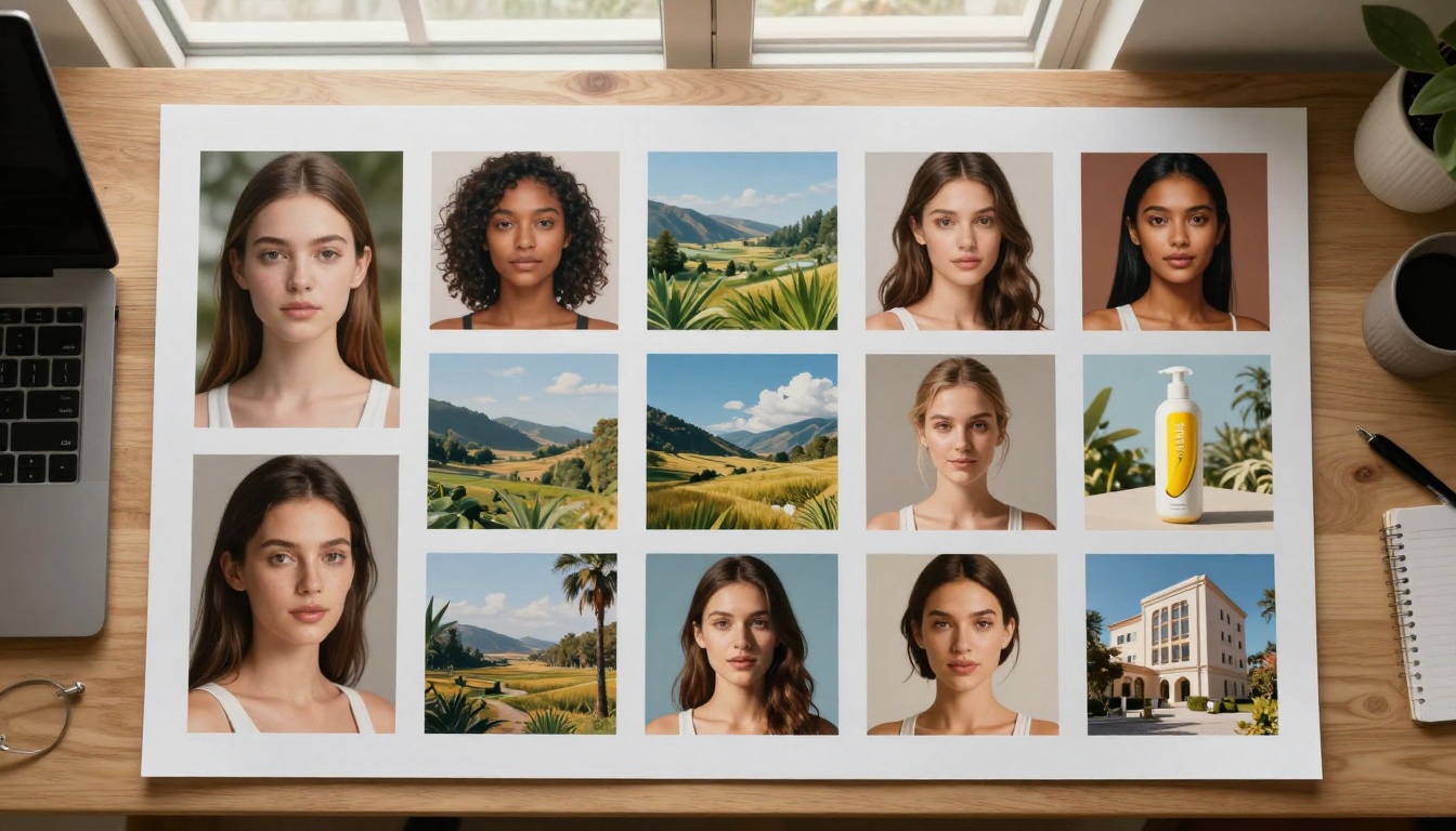 AI Image Results Display
