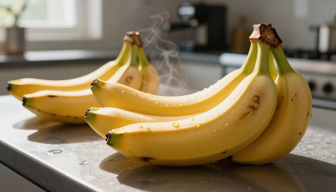 Banana kitchen composition
