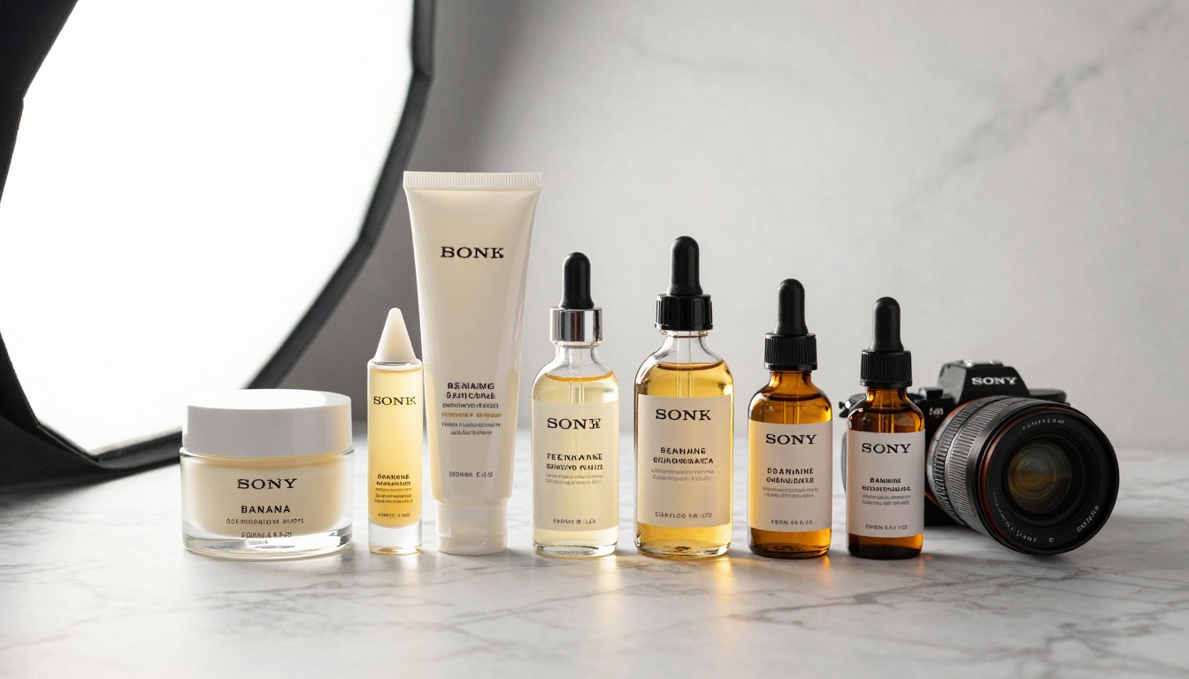 Banana skincare products