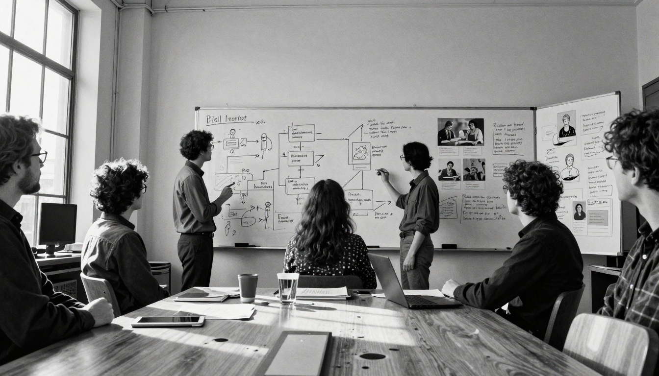 Team Brainstorming for Video Project