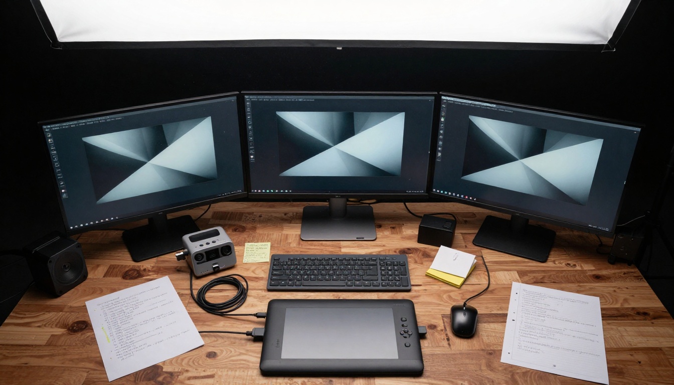 AI Video Production Comparison Setup