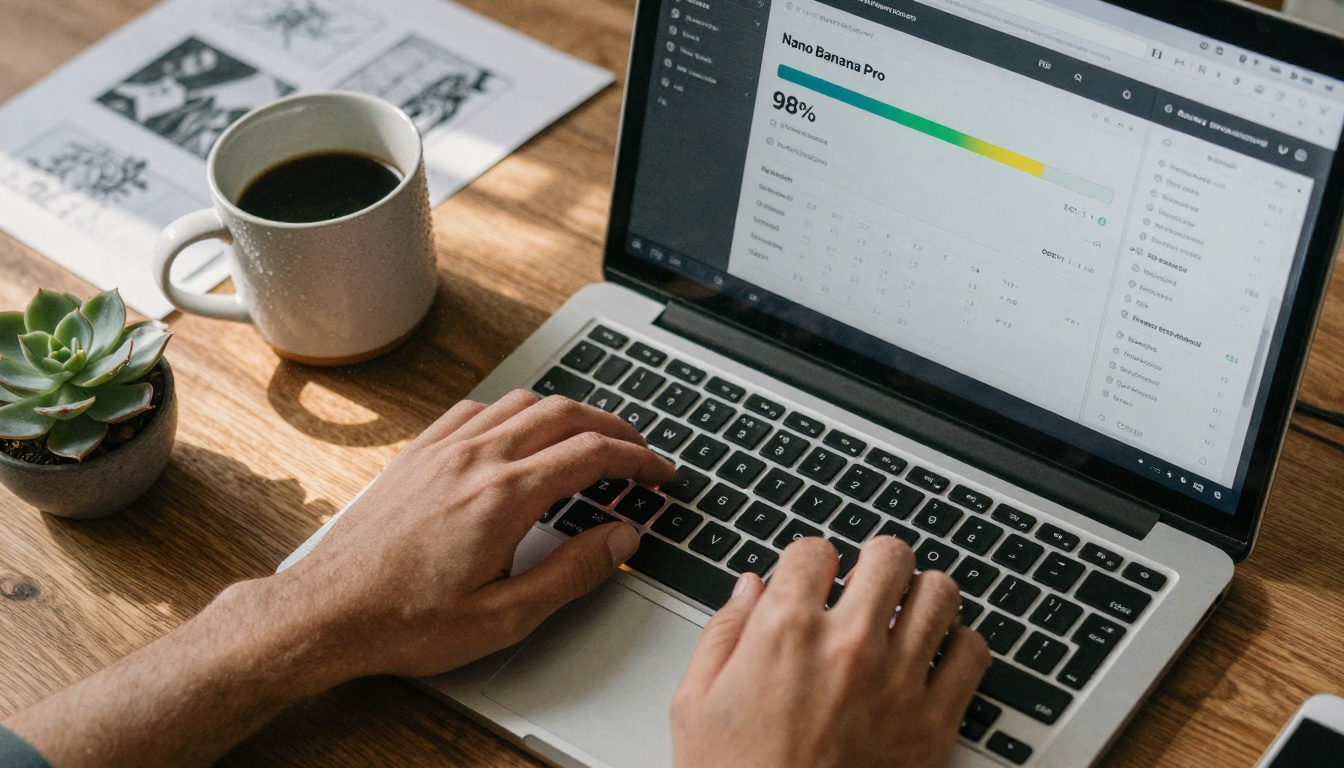 Nano Banana Pro Interface Workflow