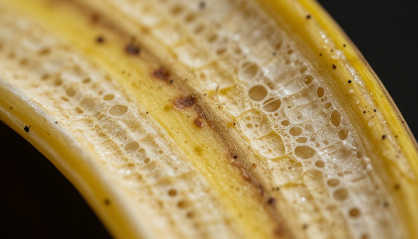 Banana Peel Macro Texture