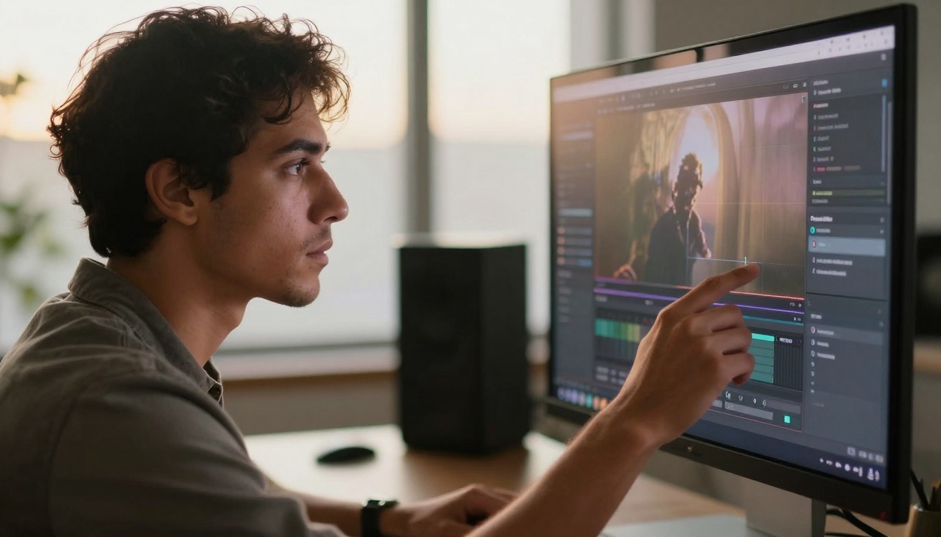 Adjusting Video Parameters Profile Shot