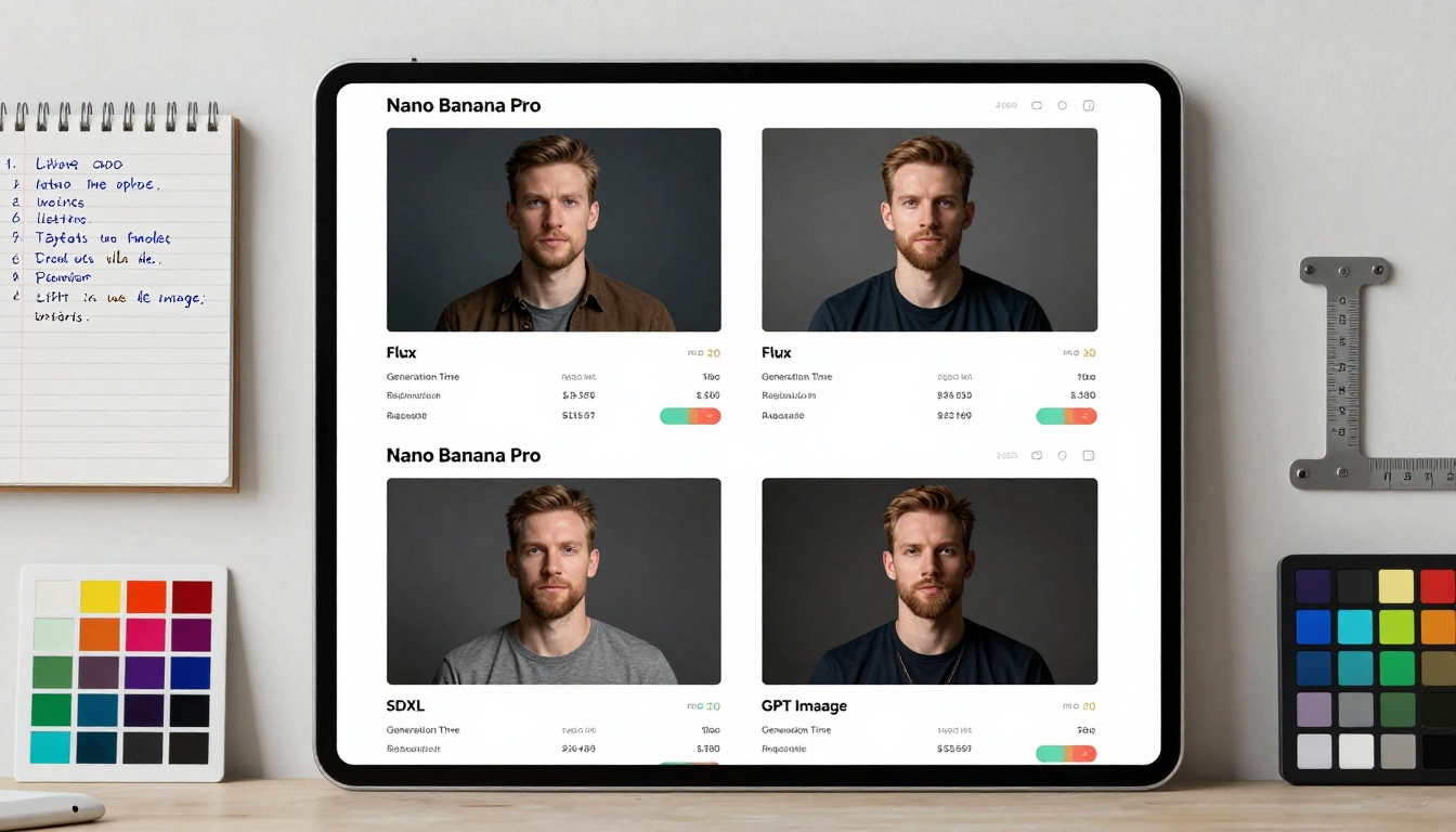 Model Comparison Interface