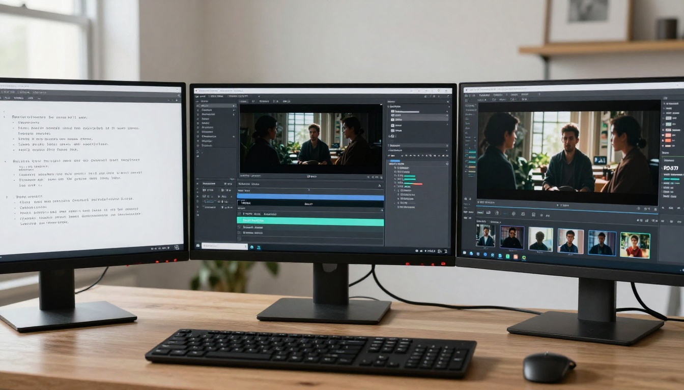 Video Generation Workflow Progression