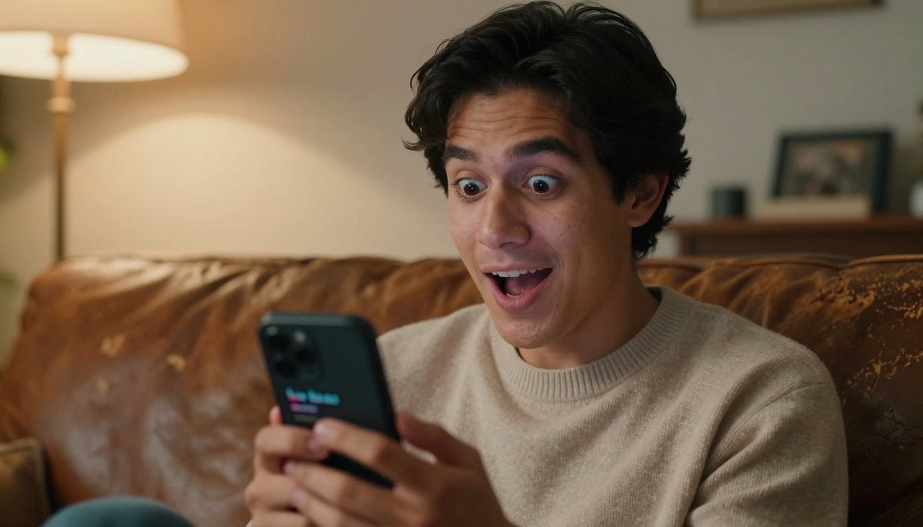 Creator Viral Reaction Moment
