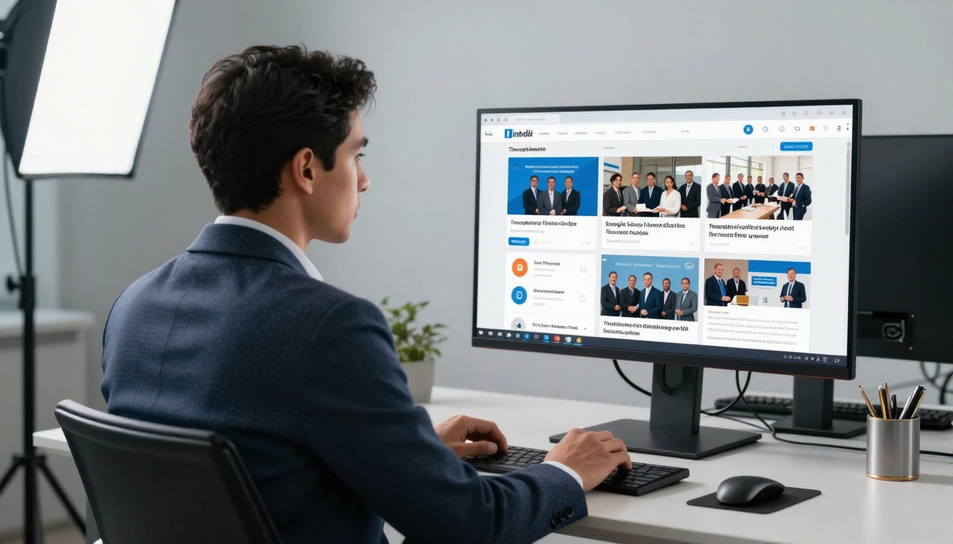LinkedIn Professional Visual Strategy