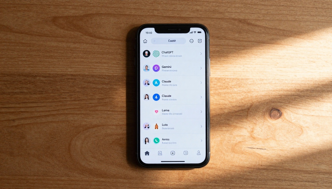Mobile AI Chat Apps Comparison