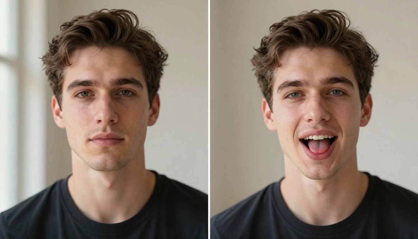 Before After Lipsync Comparison