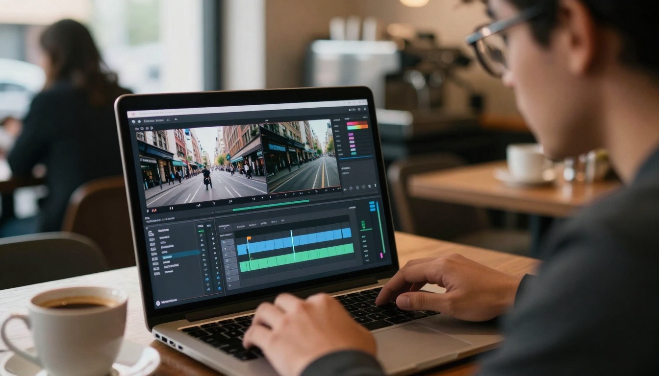 AI Video Stabilization Process AI Video Stabilization Process