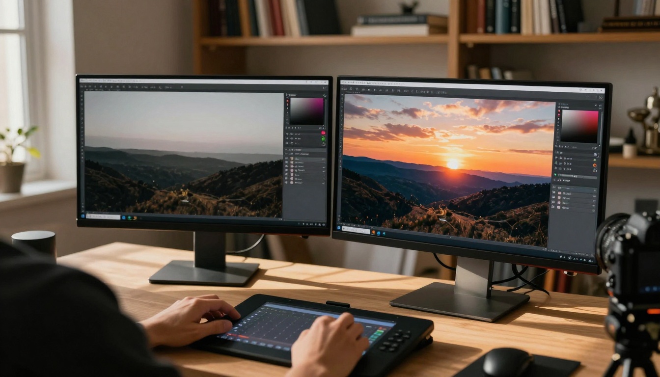 AI Color Grading Transformation AI Color Grading Transformation