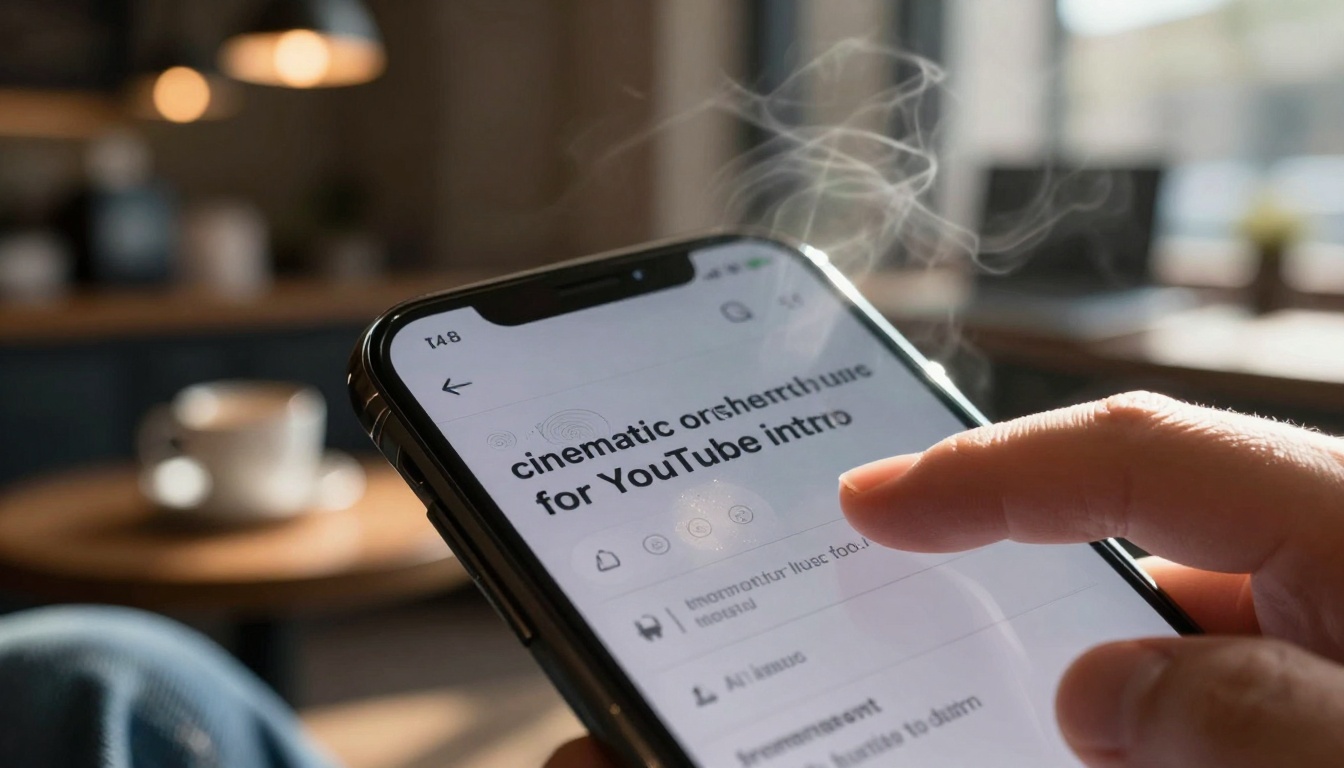 Mobile AI Music Generation Interface