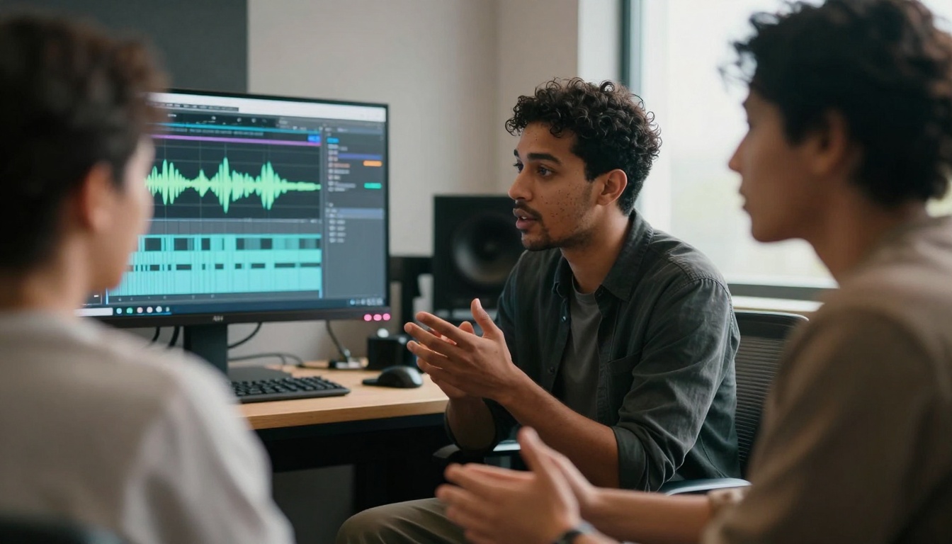 Team Collaboration Audio Studio