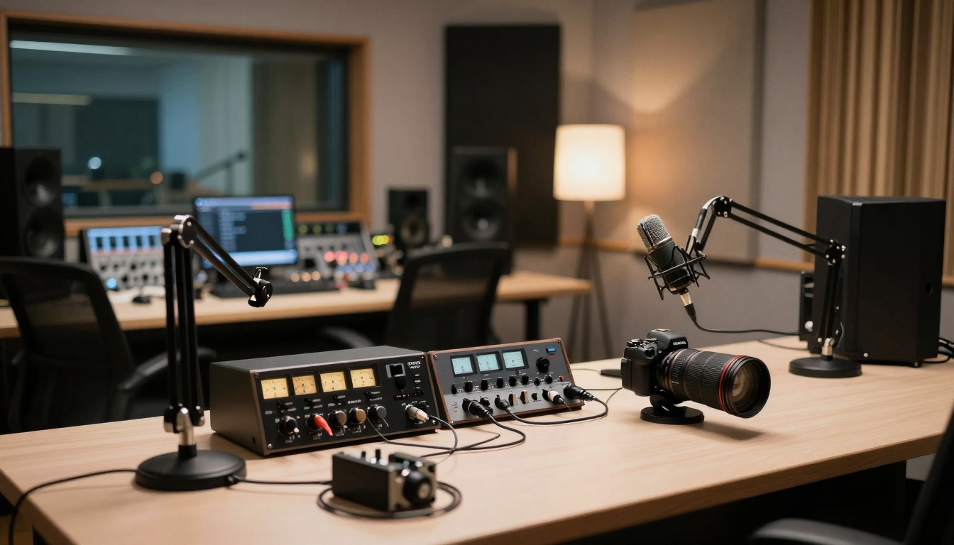 Professional Podcast Recording Studio