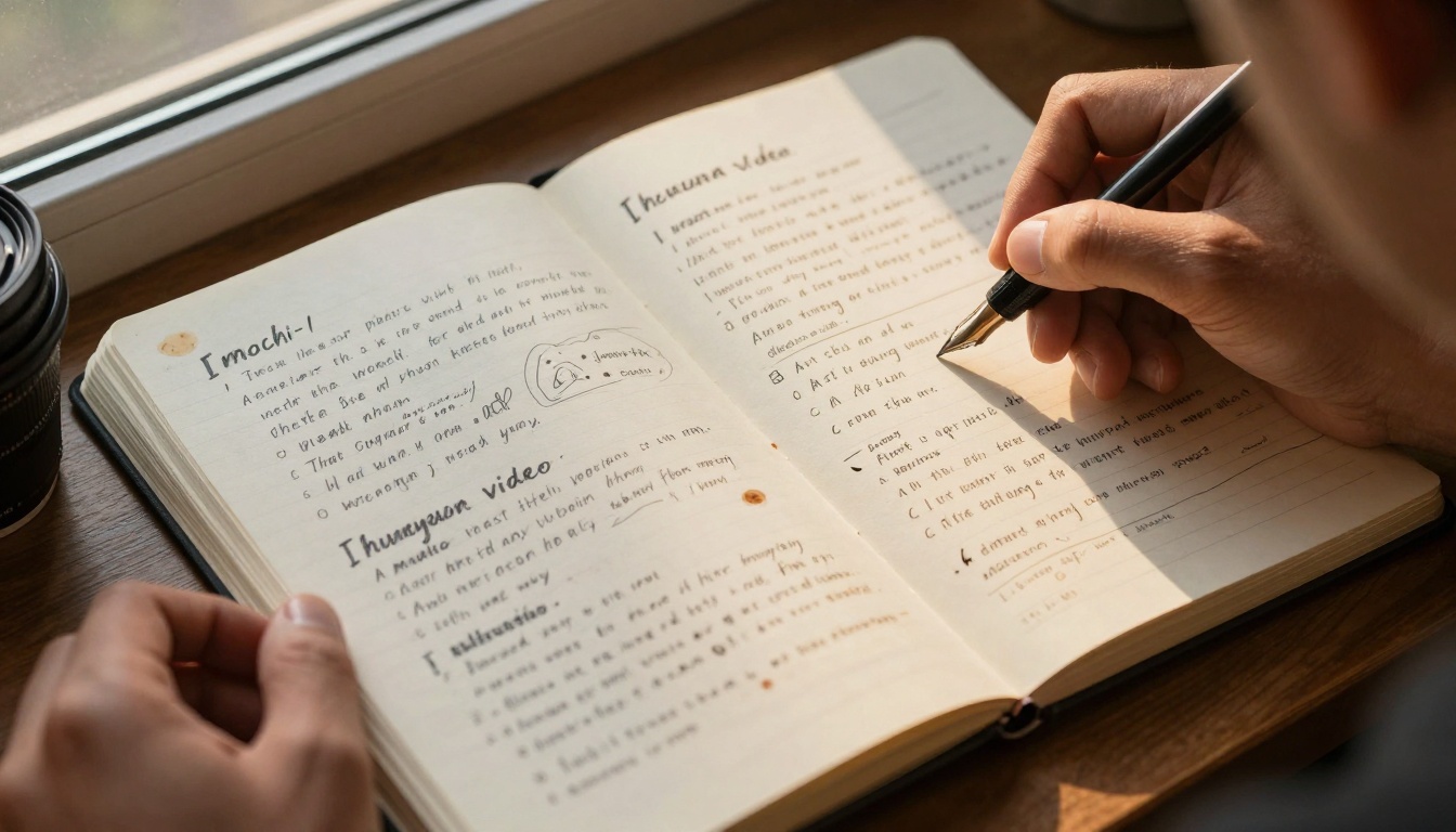 AI Video Prompt Notebook