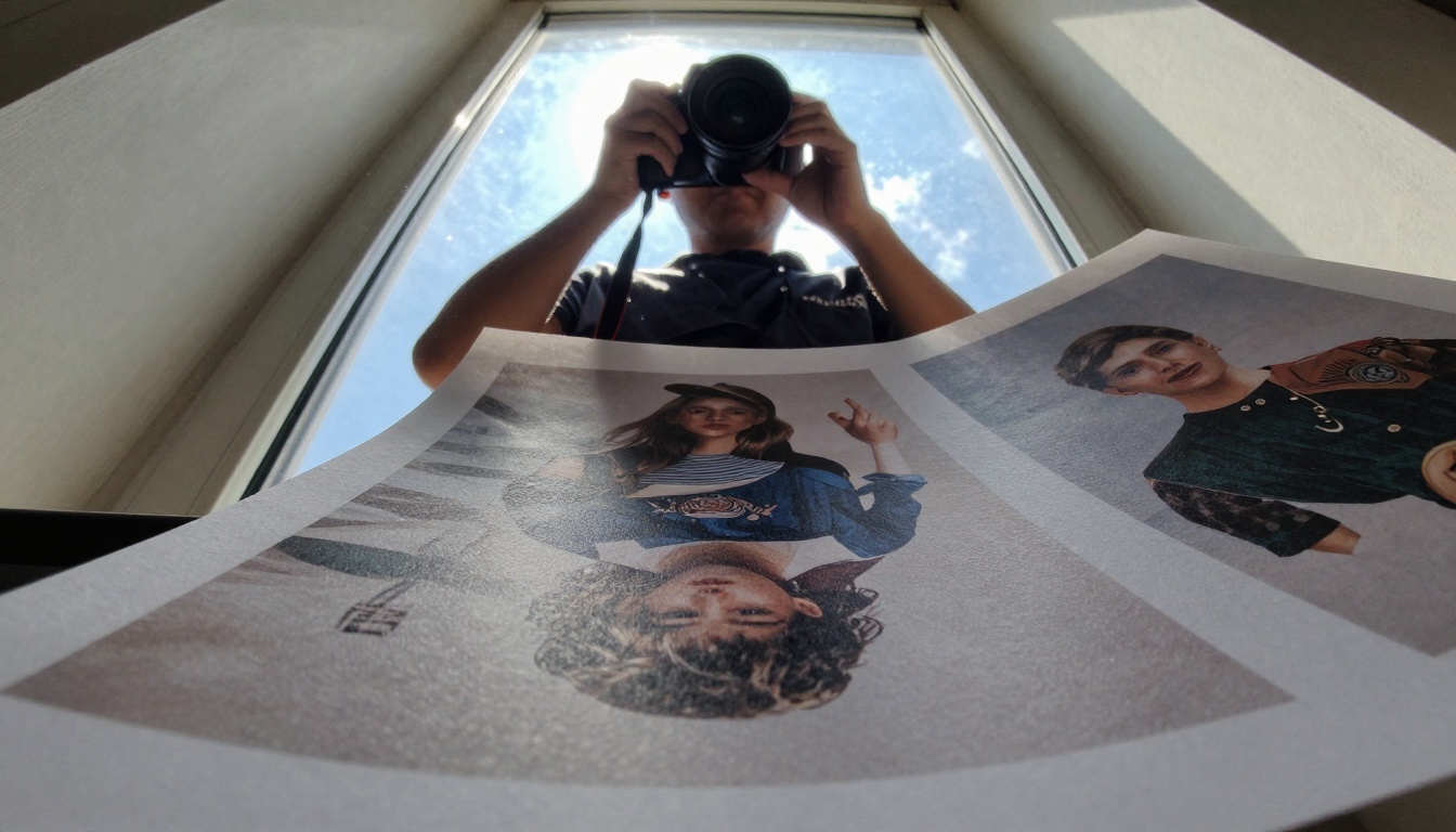 Low-angle print evaluation