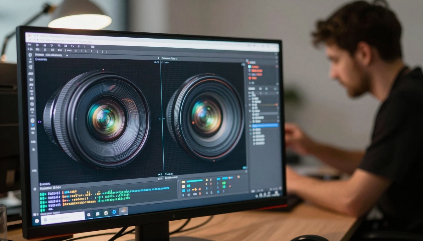 Split-focus creative connection