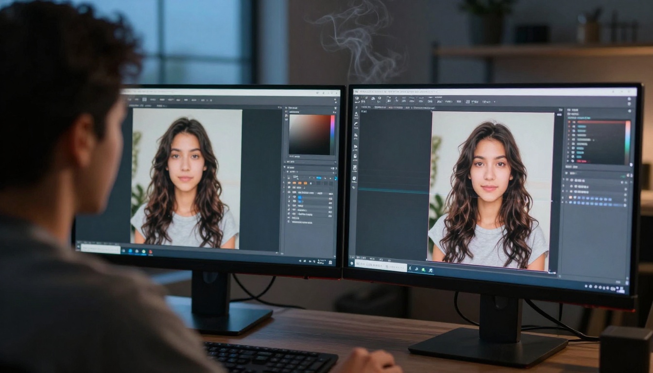 Creator comparing AI tools