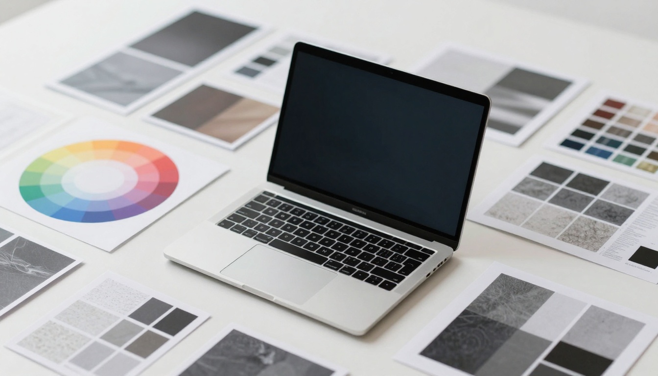 Creative workspace with AI tools