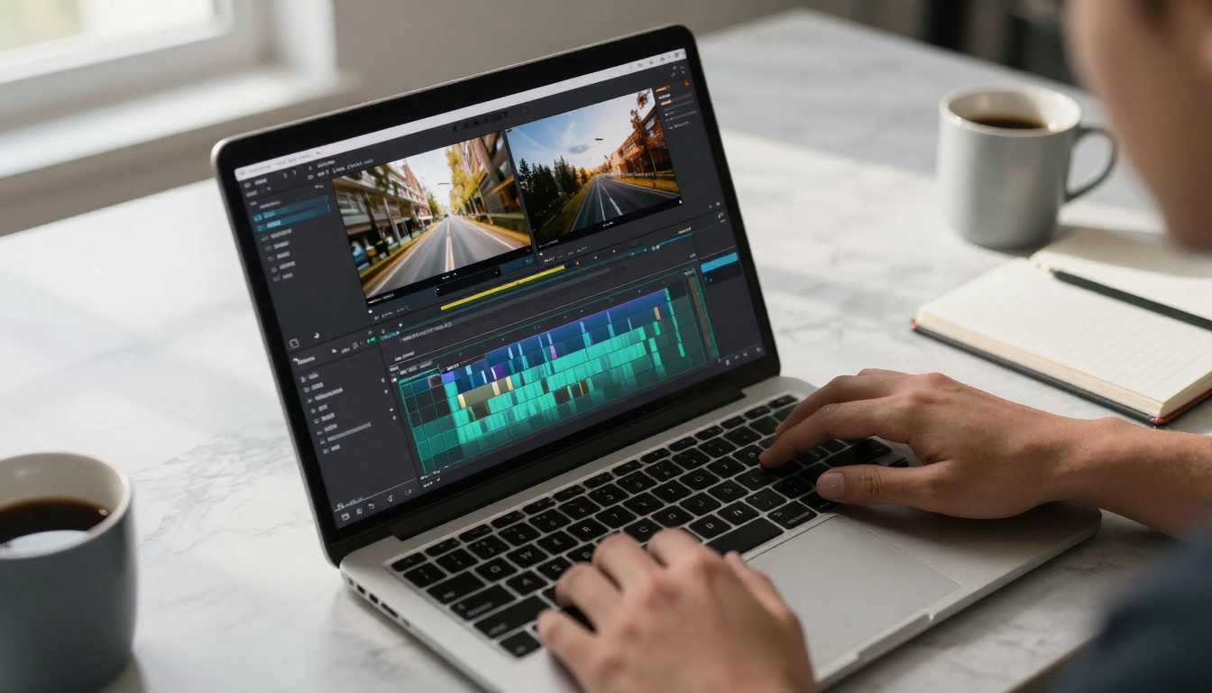 Video Editing Timeline Interface