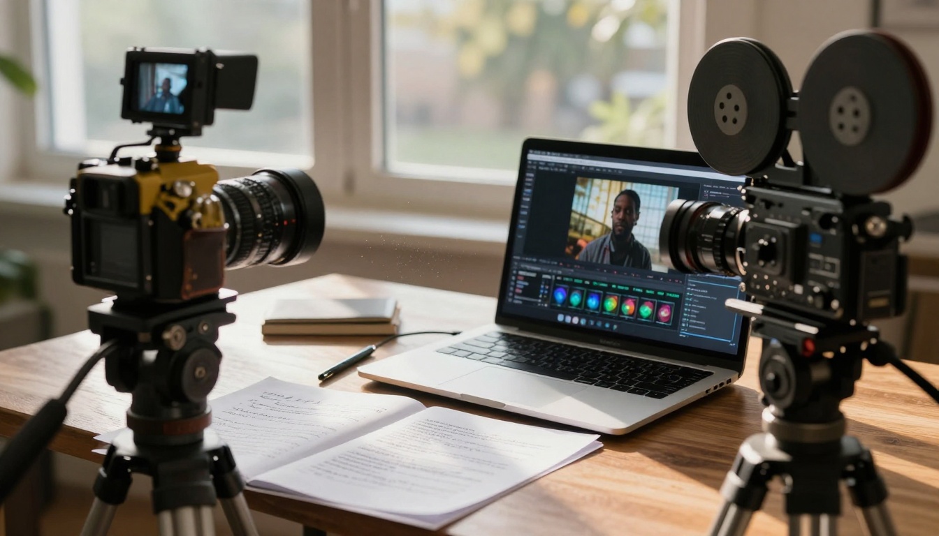 Traditional Filmmaking Meets AI Tools